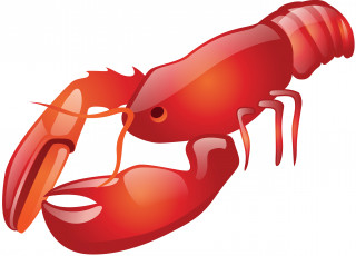 Картинка векторная+графика животные+ animals омар