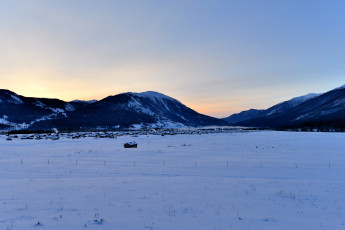 Картинка природа зима горы снег