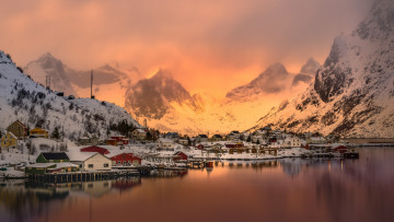 Картинка города -+пейзажи севера