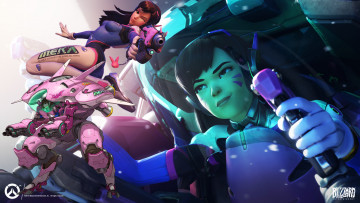 Картинка видео+игры overwatch персонажи