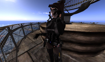 Картинка 3д+графика существа+ creatures фон взгляд девушка