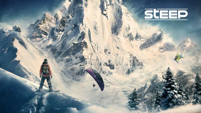 Обои картинки фото steep, видео игры, спорт, зимний, симулятор