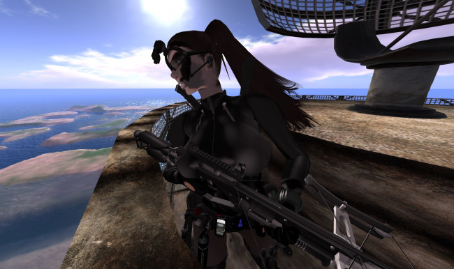 Обои картинки фото 3д графика, существа , creatures, фон, взгляд, девушка