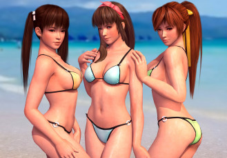 Картинка 3д+графика люди+ people девушки фон взгляд