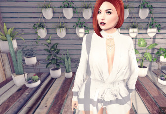 Картинка 3д+графика люди+ people фон взгляд девушка