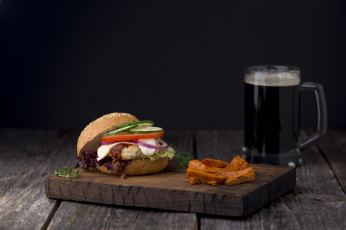 Картинка еда бутерброды +гамбургеры +канапе бутер