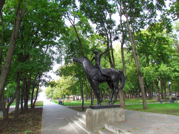 Обои картинки фото воронеж, города, - памятники,  скульптуры,  арт-объекты, скульптура