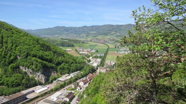 Обои картинки фото природа, пейзажи, небо, горы, лес