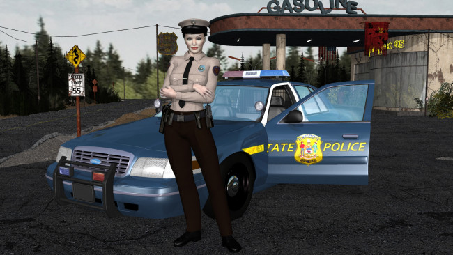 Обои картинки фото 3д графика, люди , people, фон, взгляд, девушка