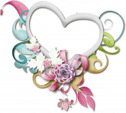 Картинка праздничные день+святого+валентина +сердечки +любовь сердечко фон цветы