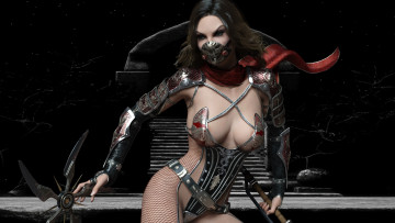 Картинка 3д+графика фантазия+ fantasy девушка фон взгляд