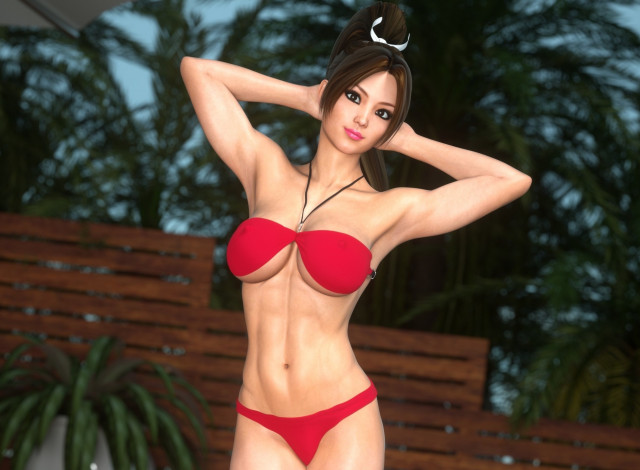 Обои картинки фото 3д графика, люди , people, фон, взгляд, девушка