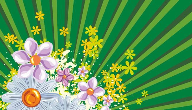 Обои картинки фото векторная графика, цветы , flowers, фон, цветы