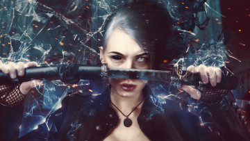 Картинка разное компьютерный+дизайн девушка фон взгляд