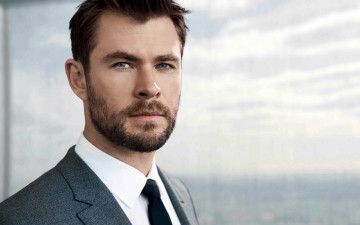Картинка мужчины chris+hemsworth усы бородка