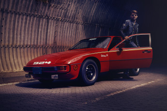 Картинка мужчины -+unsort очки борода куртка машина тоннель