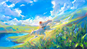 Картинка аниме mononoke+hime принцесса мононоке