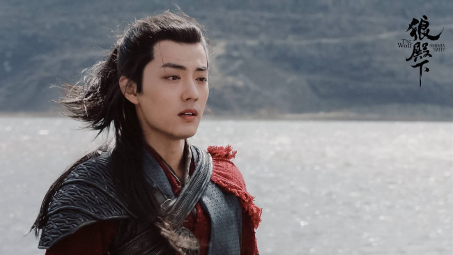 Обои картинки фото кино фильмы, the wolf, охотник, озеро