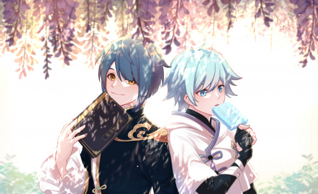 Обои картинки фото аниме, genshin impact, genshin, impact