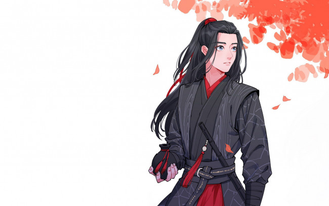 Обои картинки фото рисованное, кино,  мультфильмы, вэй, усянь, кувшинчик