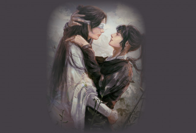 Обои картинки фото сюэ ян и сяо синчень, аниме, mo dao zu shi, the, untamed, неукротимый, повелитель, чэньцин, мосян, тунсю, mo, dao, zu, shi, магистр, дьявольского, культа