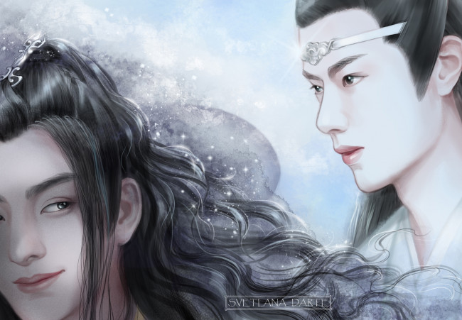 Обои картинки фото рисованное, кино,  мультфильмы, лань, ванцзи, сюэ, ян