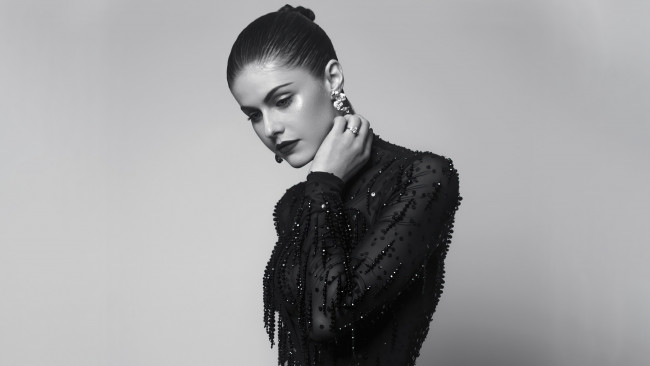 Обои картинки фото девушки, alexandra daddario, alexandra, daddario, актриса, elias, tahan, oscars, photoshoot, церемония, оскар