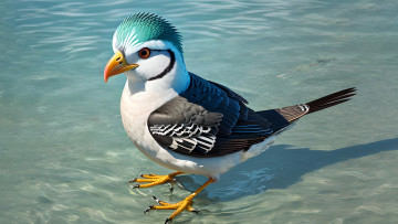 Картинка рисованное животные +птицы нейросети графика нейроарт ai art нейронные сети рисунки нейро искусство птичка