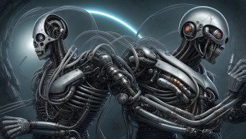 Картинка стиль+h +r +giger фэнтези роботы +киборги +механизмы нейросети графика нейроарт ai art нейронные сети рисунки нейро искусство
