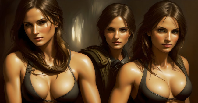 Обои картинки фото рисованное, люди, нейросети, графика, нейроарт, ai, art, нейронные, сети, рисунки, нейро, искусство, девушки