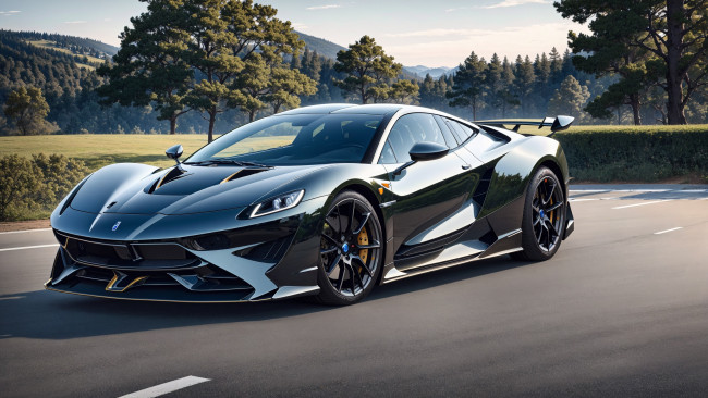 Обои картинки фото автомобили, 3д, нейросети, графика, нейроарт, ai, art, нейронные, сети, рисунки, нейро, искусство, авто