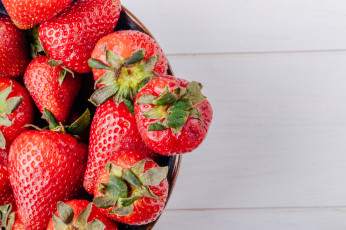 Картинка еда клубника +земляника ягоды