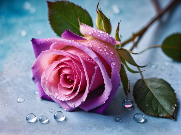 Обои картинки фото 3д графика, цветы , flowers, роза