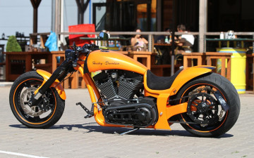 Картинка харлей мотоциклы harley-davidson мотоцикл байк thunderbike customs