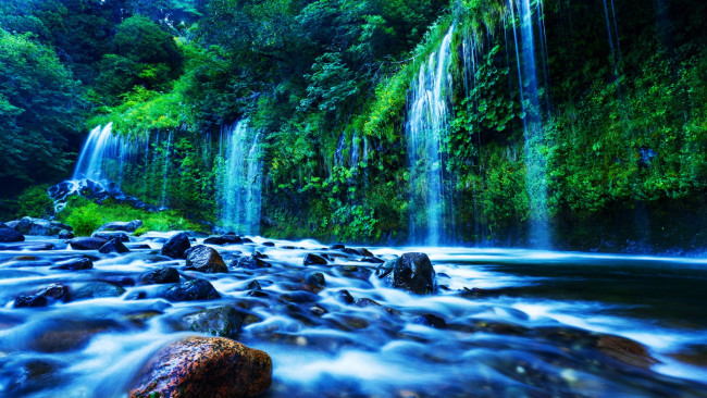Обои картинки фото mossbrae falls, northern california, природа, водопады, mossbrae, falls, northern, california