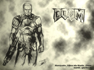 Картинка видео игры doom