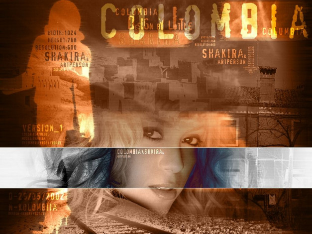 Обои картинки фото shakira, музыка