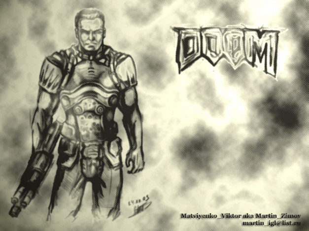 Обои картинки фото видео, игры, doom