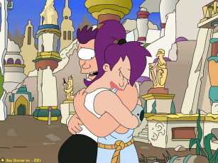 обоя мультфильмы, futurama