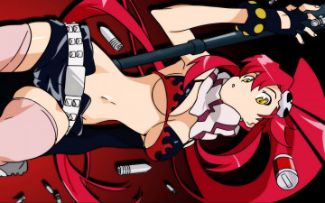 Картинка аниме tengen toppa gurren lagann yoko littner