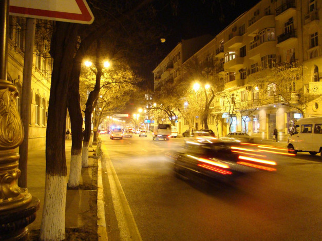 Обои картинки фото города, огни, ночного