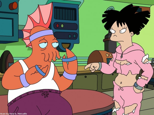Обои картинки фото мультфильмы, futurama