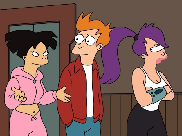 Обои картинки фото мультфильмы, futurama