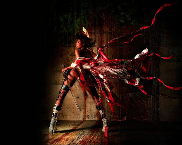 Обои картинки фото фэнтези, девушки