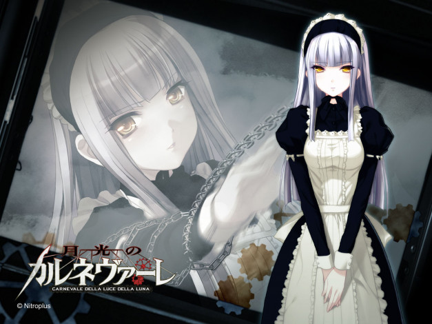 Обои картинки фото аниме, gekkou, no, carnevale