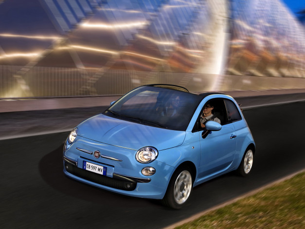 Обои картинки фото автомобили, fiat