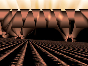 Картинка 3д графика fractal фракталы