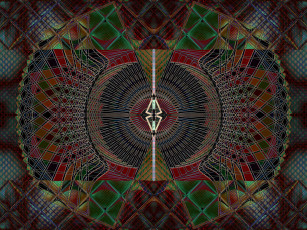 Картинка 3д графика fractal фракталы