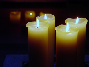 Картинка разное свечи огонь темнота