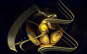 Картинка 3д графика fractal фракталы